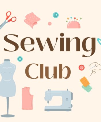 Beige Minimalist Sewing Shop Poster